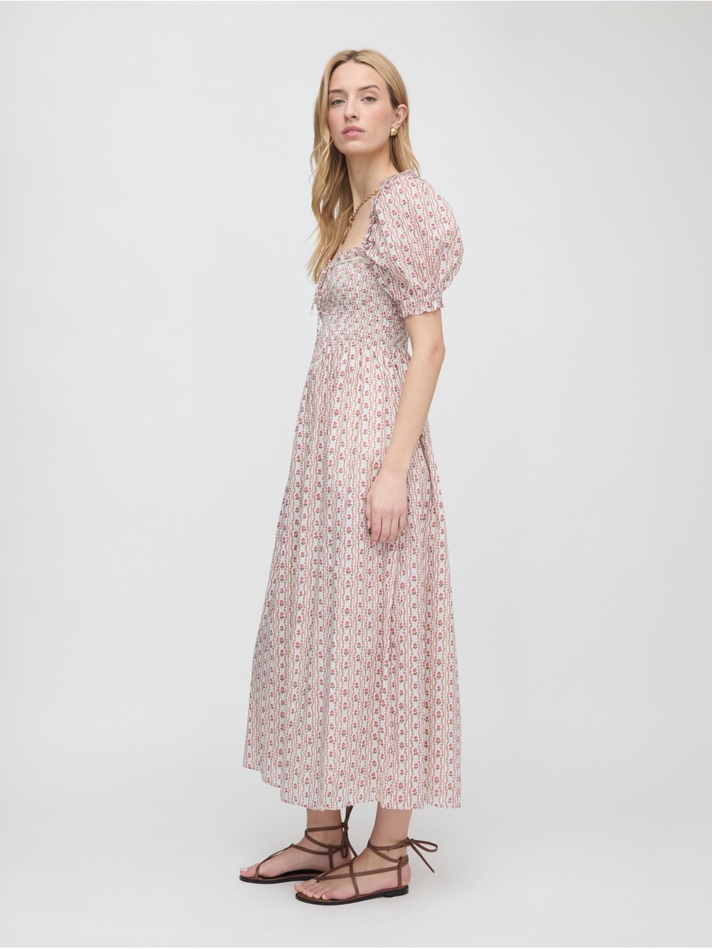 Hill House Home x American Girl Felicity print women’s Scarlett Nap Dress XL - Picture 2 of 6